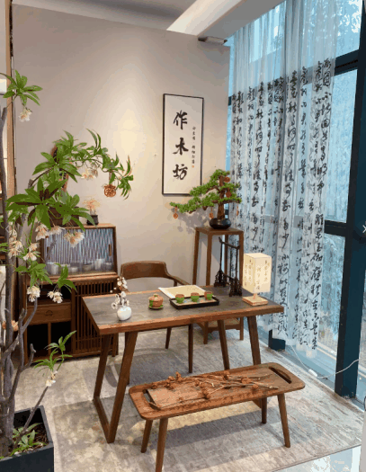 Tea and leisure balcony