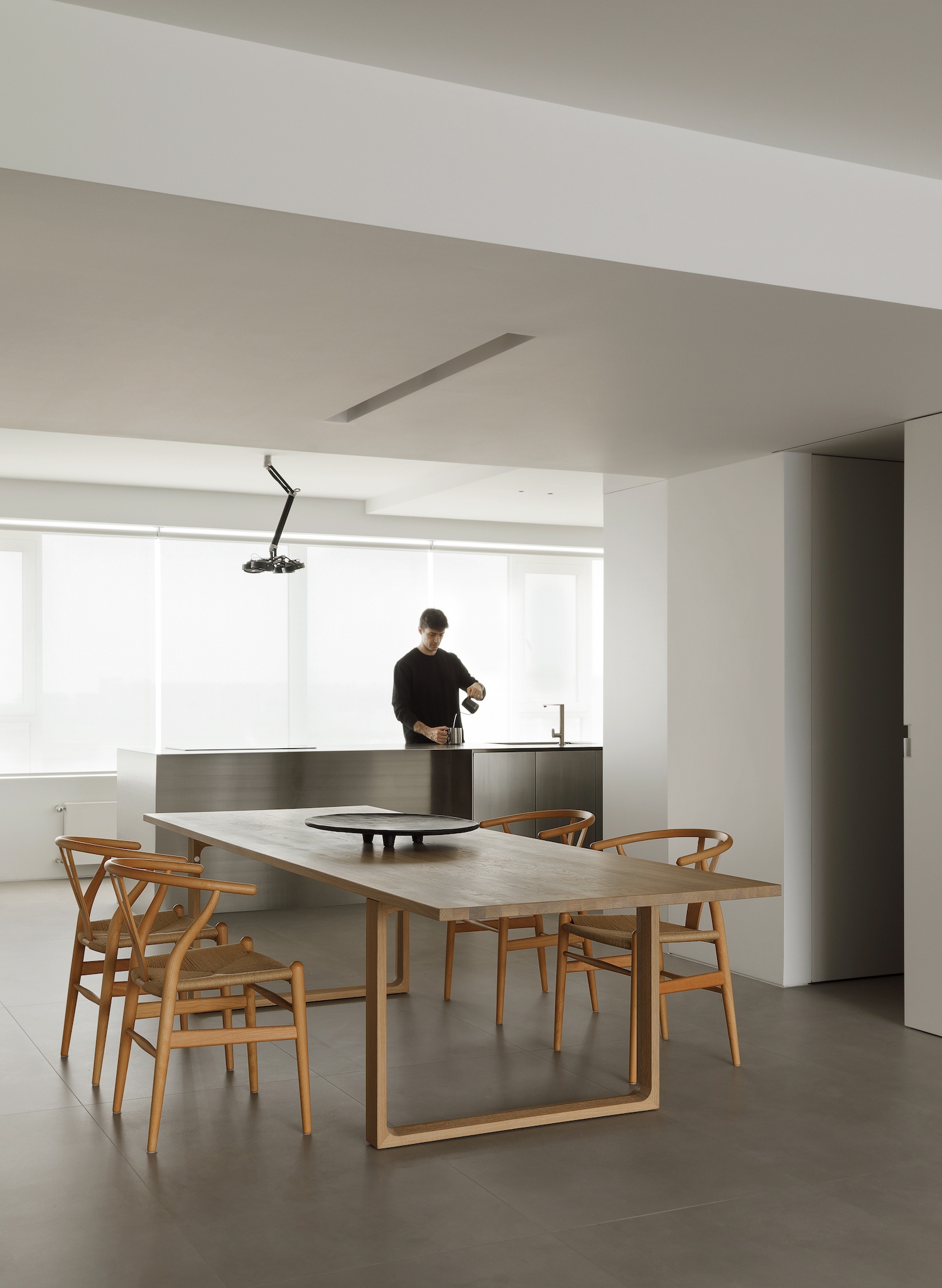A 270-square-meter flat apartment in Beijing
