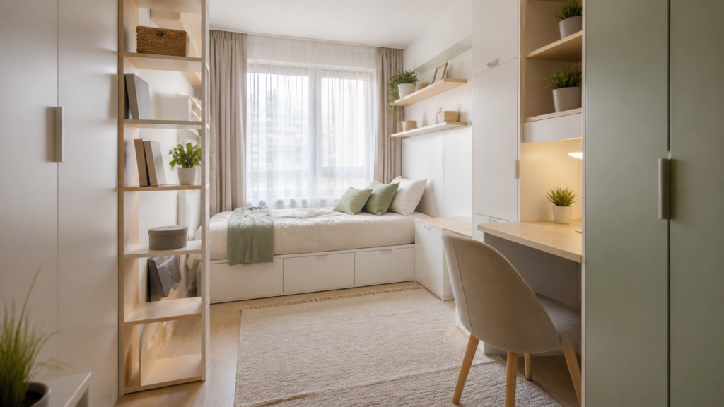 10 sqm Small Room Renovation: Space-Saving Layout and Design Tips