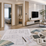 HOMESEE-Decor 125 sqm three bedroom two bath renovation cover for interior materials sourcing and project design