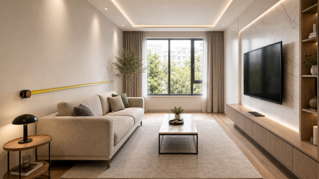 4-Meter Living Room Sofa Size: Proportion, Comfort and Buying Tips