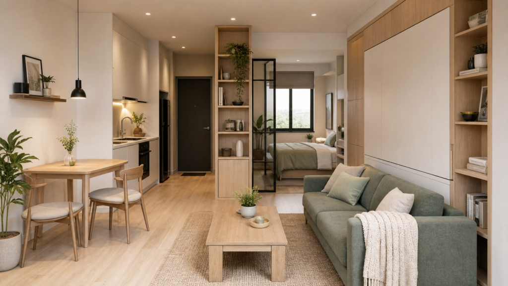 40 sqm Small Home Renovation: Open Layout, Entry and Ceiling Tips