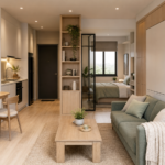 HOMESEE-Decor 40 sqm small home renovation cover for interior materials sourcing and project design