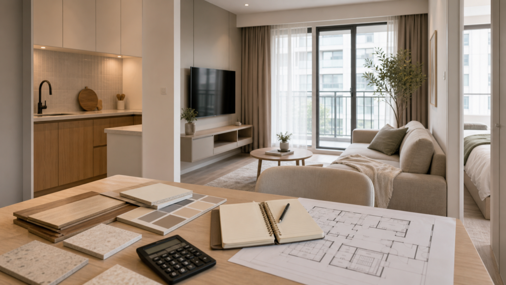 57 sqm Renovation Budget: Simple, Standard and Premium Planning
