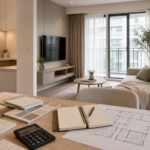HOMESEE-Decor 57 sqm renovation budget tips cover for interior materials sourcing and project design