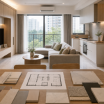 HOMESEE-Decor 70 sqm apartment renovation tips cover for interior materials sourcing and project design