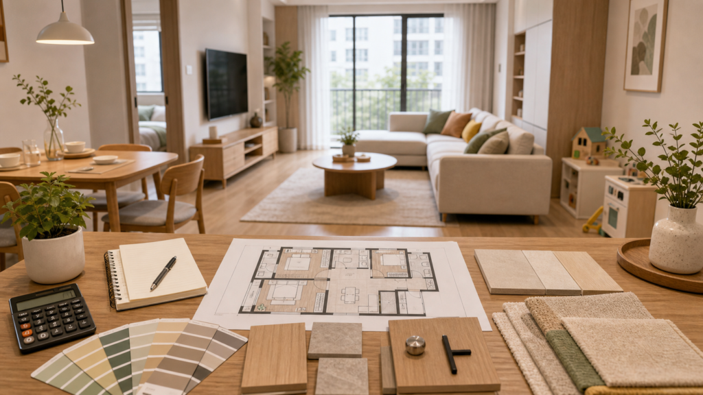 82 sqm Renovation Cost: Budget Categories and Family Decoration Tips