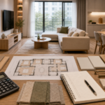 HOMESEE-Decor 90 sqm renovation budget checklist cover for interior materials sourcing and project design