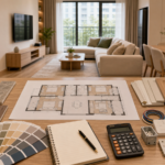 HOMESEE-Decor 90 sqm renovation budget planning cover for interior materials sourcing and project design