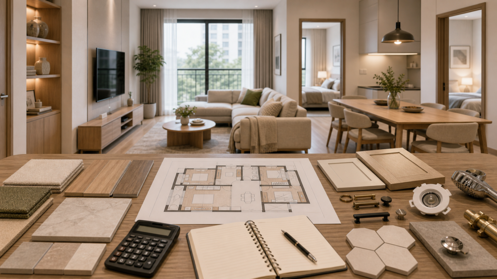 90 sqm Three-Bedroom Two-Living-Room Renovation: Budget and Layout Tips