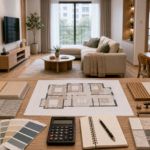 HOMESEE-Decor 94 sqm renovation budget saving cover for interior materials sourcing and project design