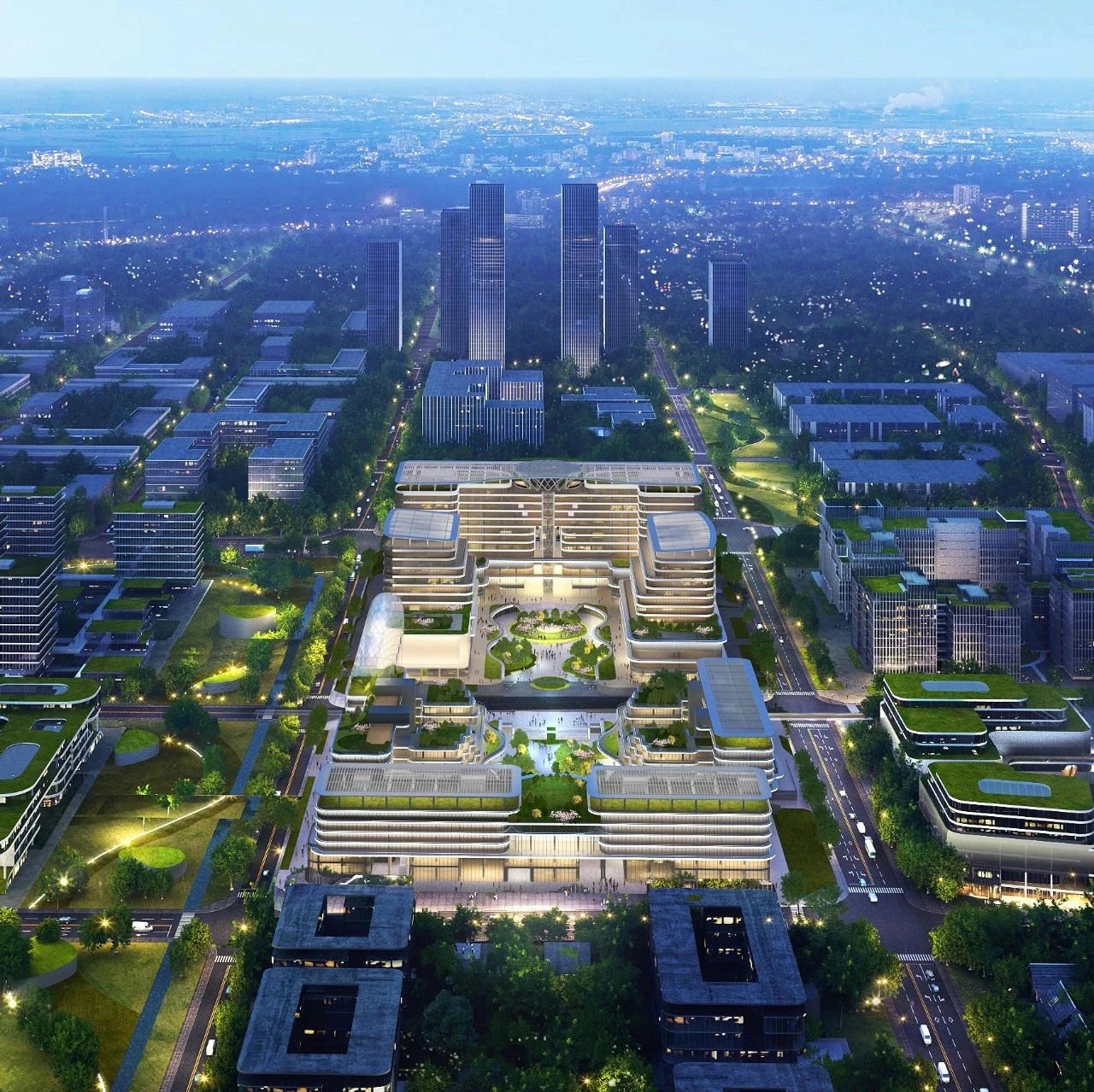 HOMESEE Chengdu Innovation Campus Architecture Design Case 010 architecture case image 02
