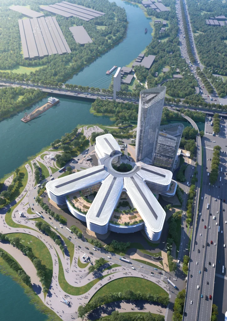 HOMESEE Foshan Headquarters Campus Architecture Design Case 015 architecture case image 04