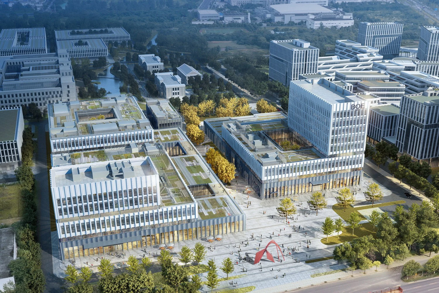 HOMESEE Chengdu Innovation Campus Architecture Design Case 033 architecture case image 02