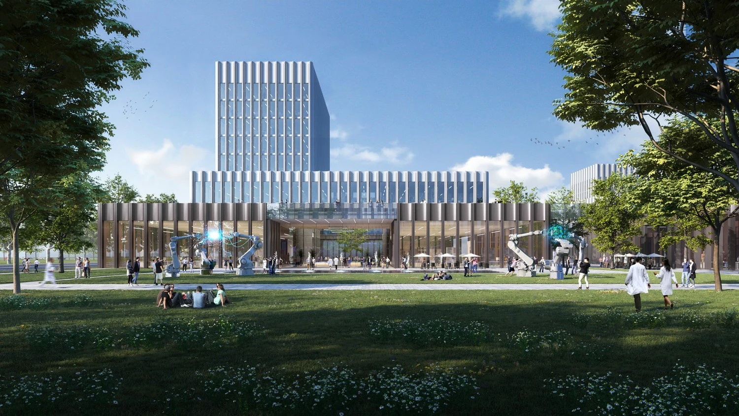 HOMESEE Chengdu Innovation Campus Architecture Design Case 033 architecture case image 06