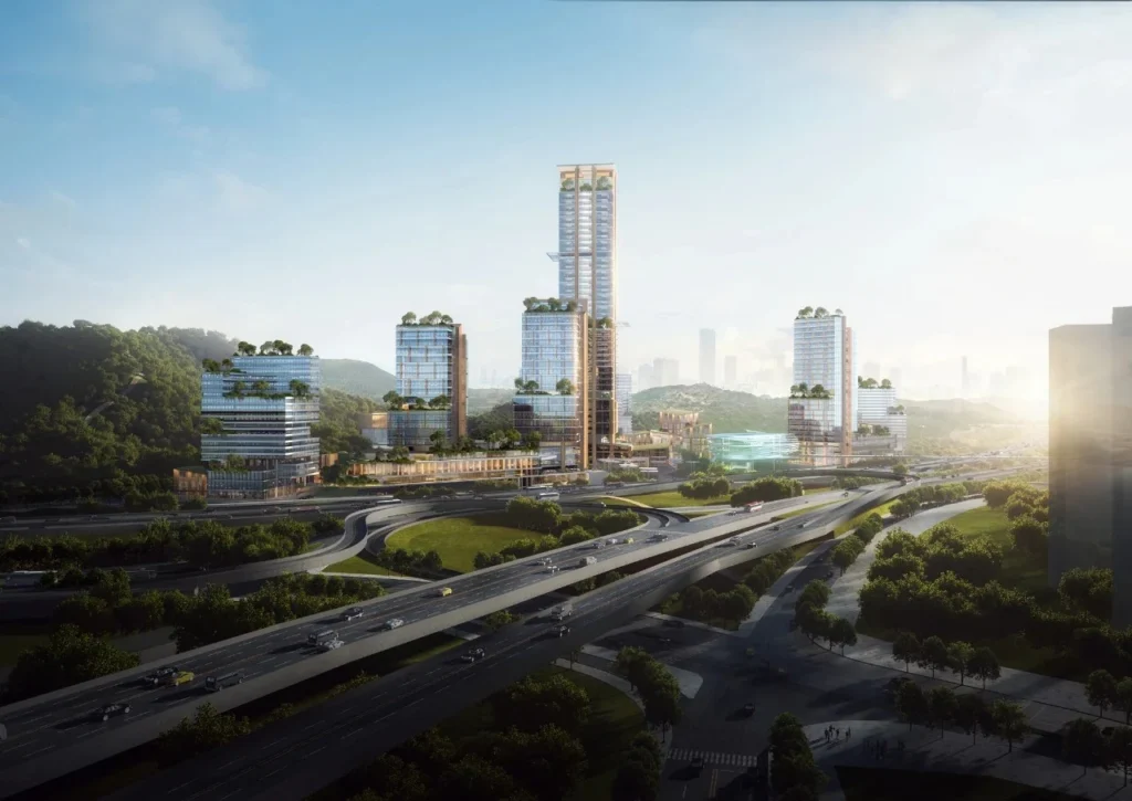 HOMESEE Shenzhen Headquarters Campus Architecture Design Case 057 architecture case image 02