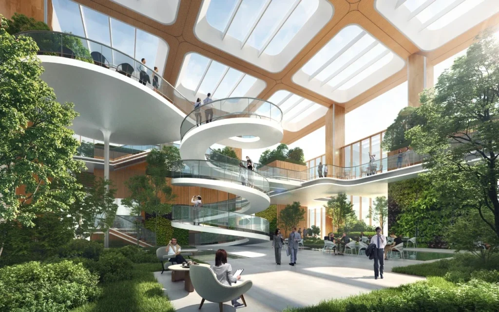 HOMESEE Shenzhen Headquarters Campus Architecture Design Case 057 architecture case image 07