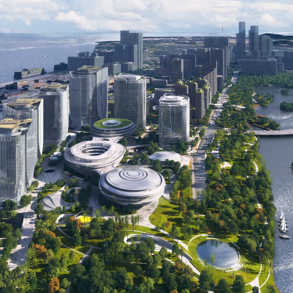HOMESEE Headquarters Campus Architecture Design Case 071