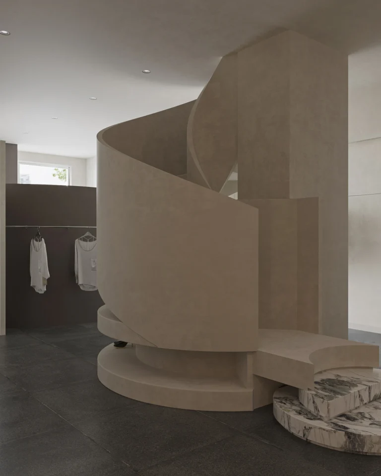 HOMESEE Wabi Sabi Fashion Store Commercial Interior Design