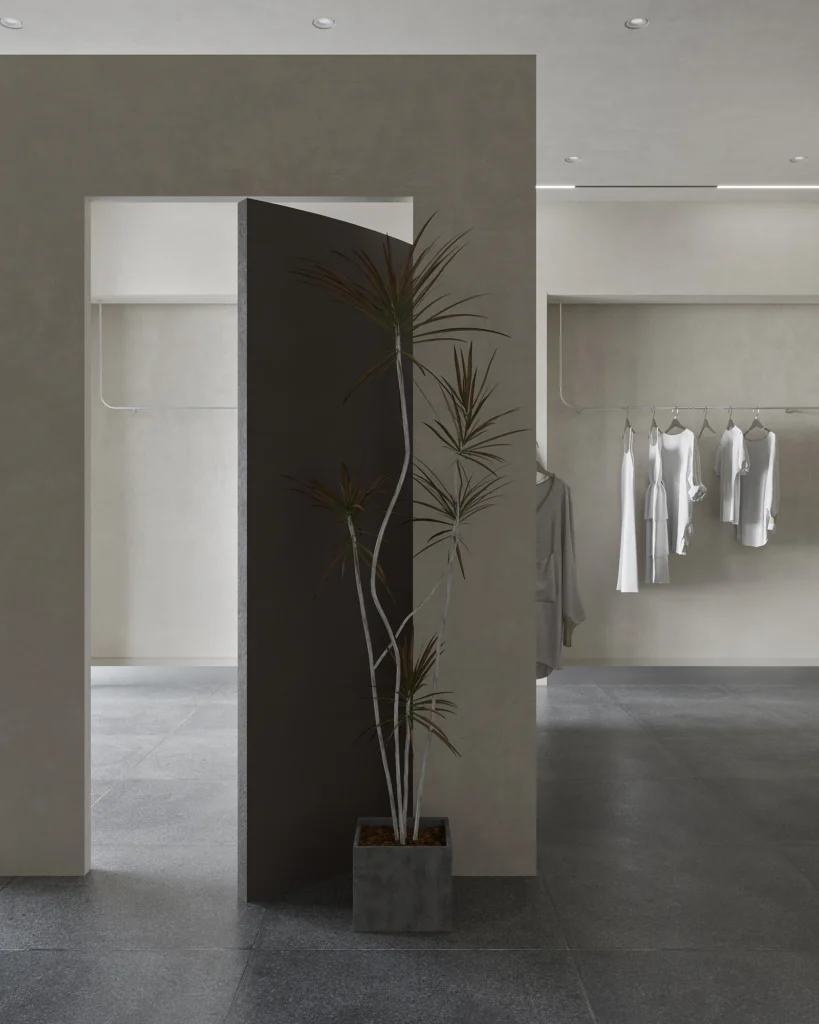 HOMESEE Wabi Sabi Fashion Store Commercial Interior Design commercial interior case image 02