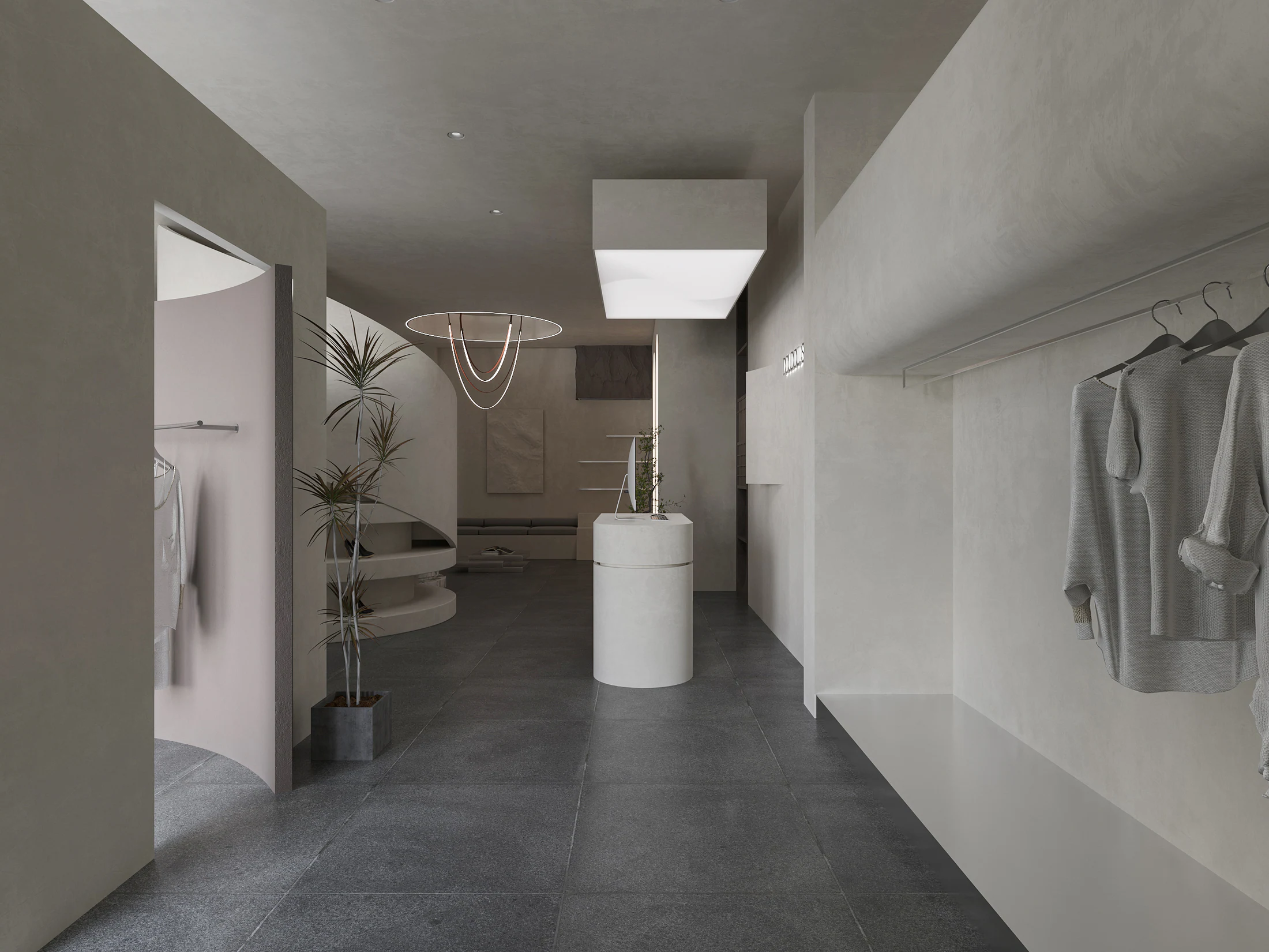 HOMESEE Wabi Sabi Fashion Store Commercial Interior Design commercial interior case image 07