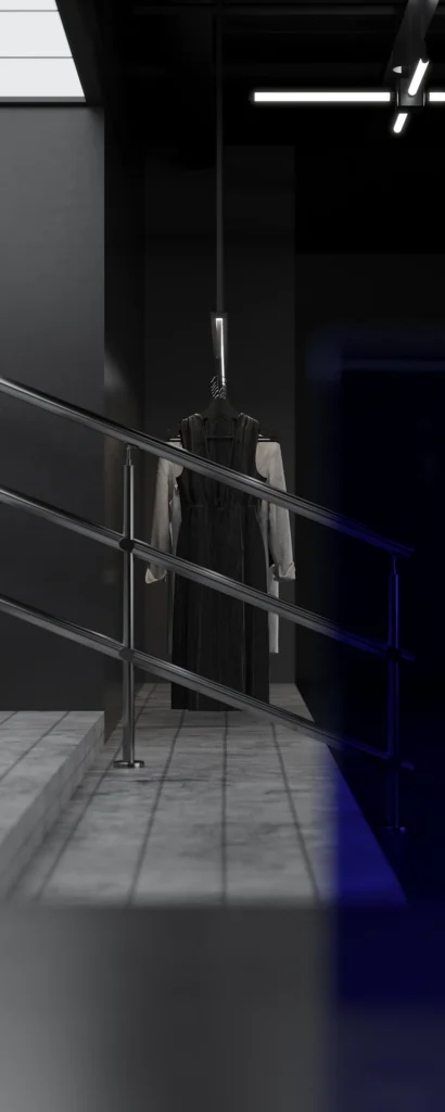 HOMESEE Black Mixed-Use Fashion Store Commercial Interior Design commercial interior case image 04