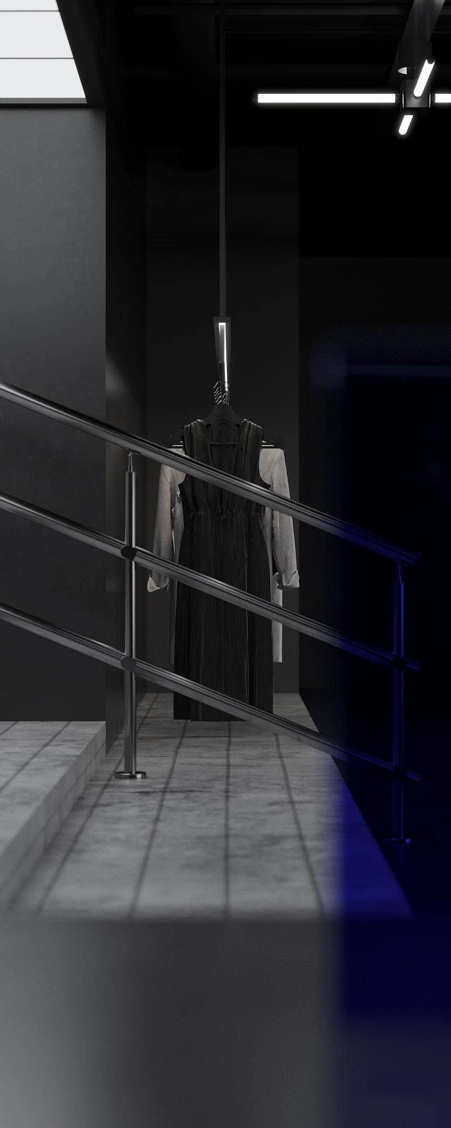 HOMESEE Black Mixed-Use Fashion Store Commercial Interior Design commercial interior case image 04