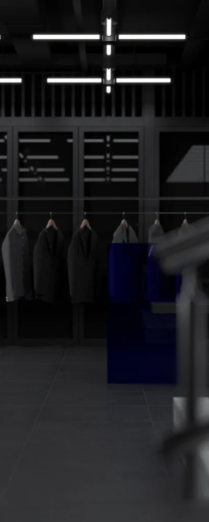 HOMESEE Black Mixed-Use Fashion Store Commercial Interior Design commercial interior case image 06