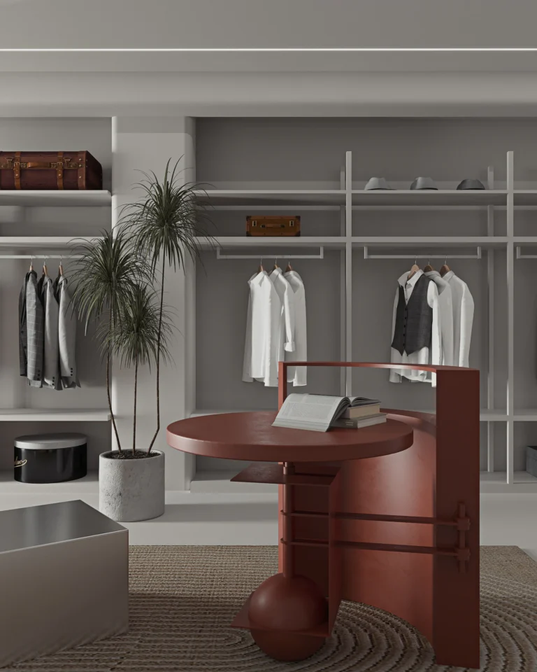 HOMESEE Gray Tone Fashion Store Commercial Interior Design