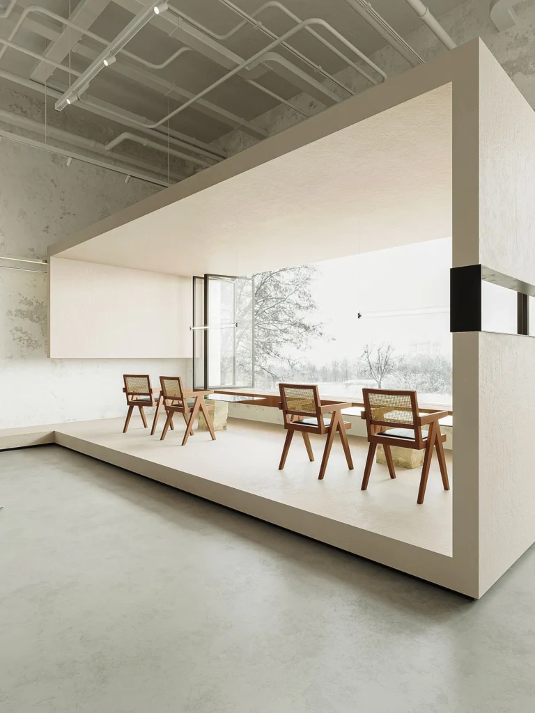 HOMESEE Minimalist Industrial Fashion Store Commercial Interior Design