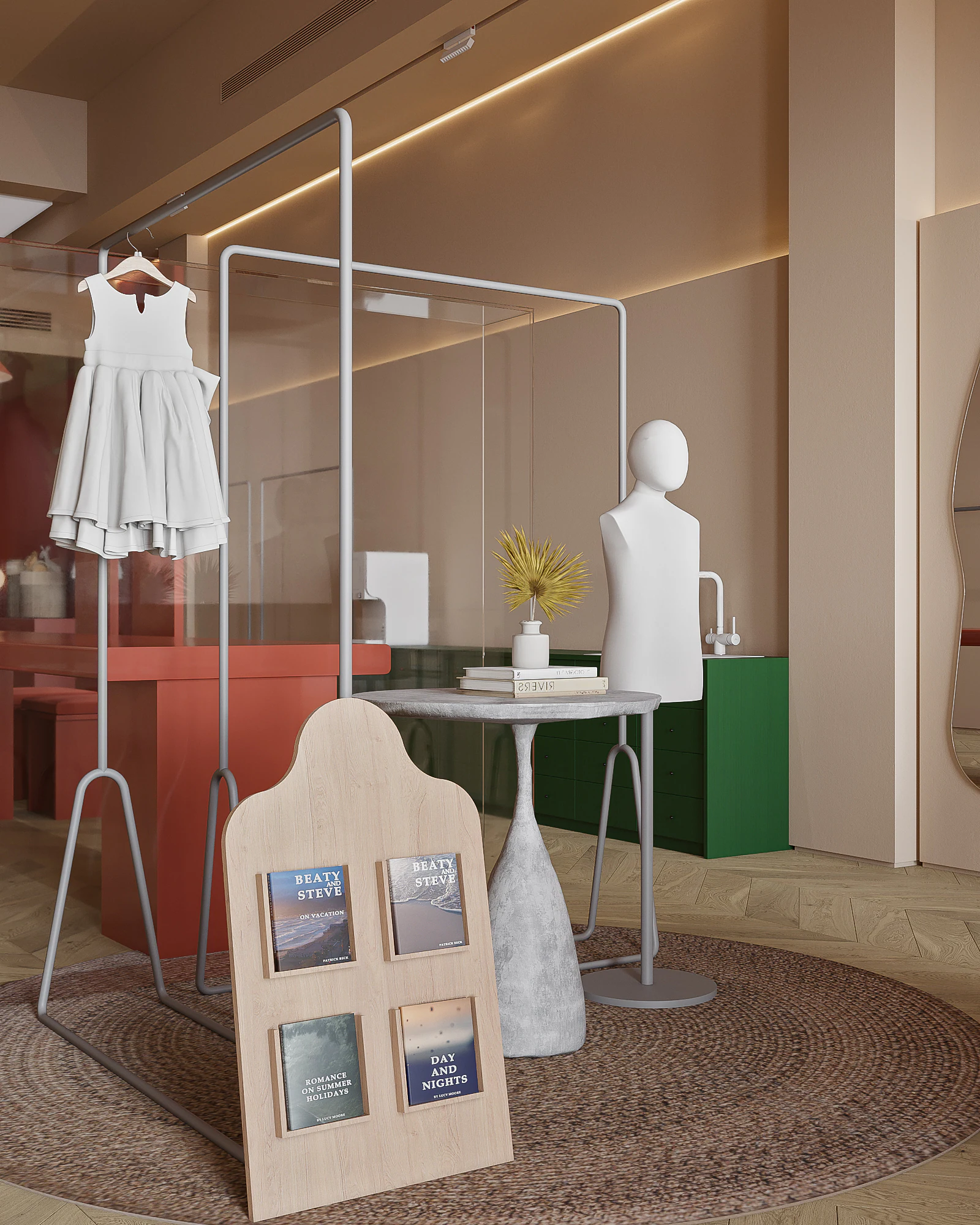 HOMESEE Kids Clothing Store Commercial Interior Design commercial interior case image 05