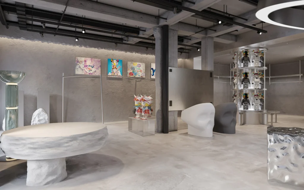 HOMESEE Wabi Sabi High-End Fashion Store Commercial Interior Design commercial interior case image 02