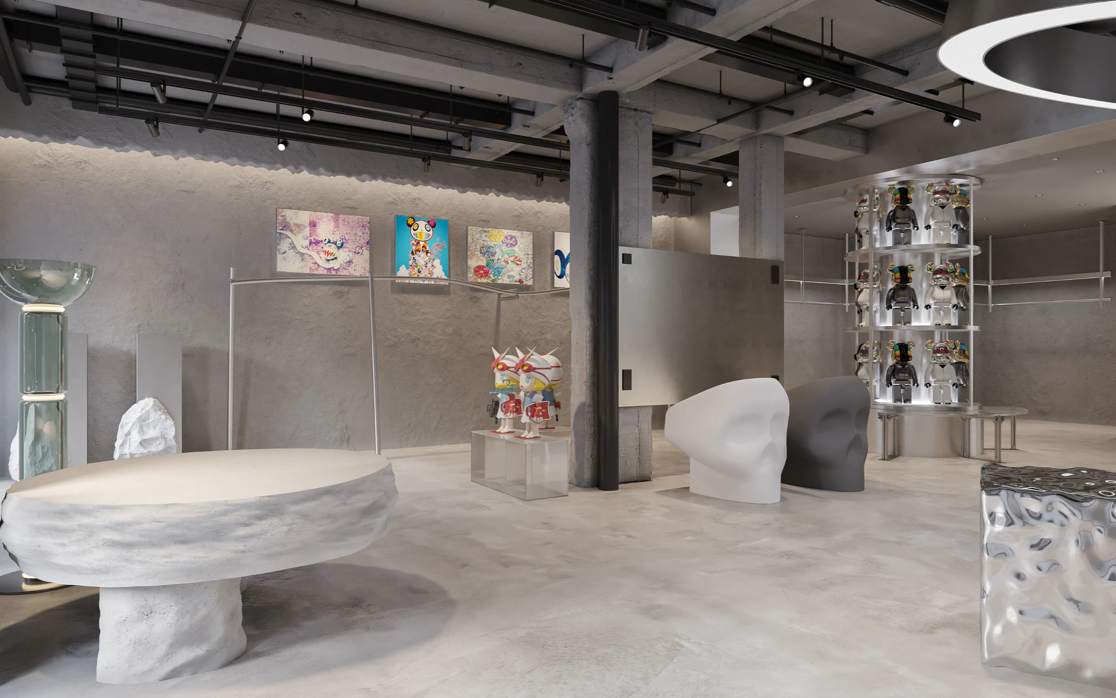 HOMESEE Wabi Sabi High-End Fashion Store Commercial Interior Design commercial interior case image 02