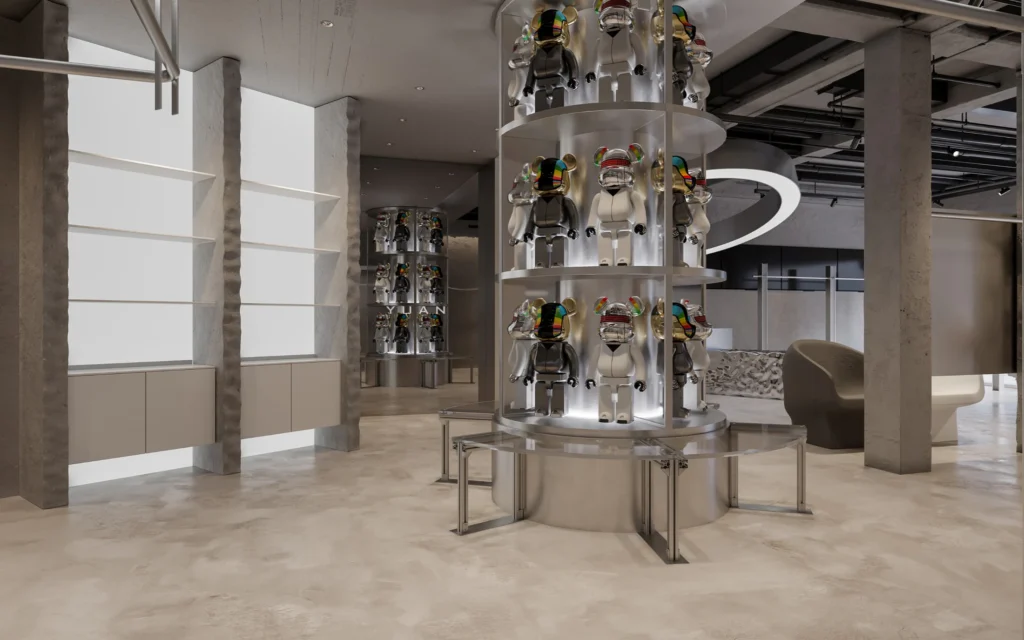 HOMESEE Wabi Sabi High-End Fashion Store Commercial Interior Design commercial interior case image 04