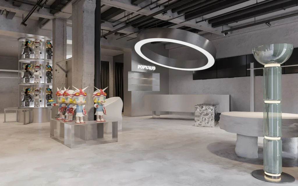 HOMESEE Wabi Sabi High-End Fashion Store Commercial Interior Design commercial interior case image 06