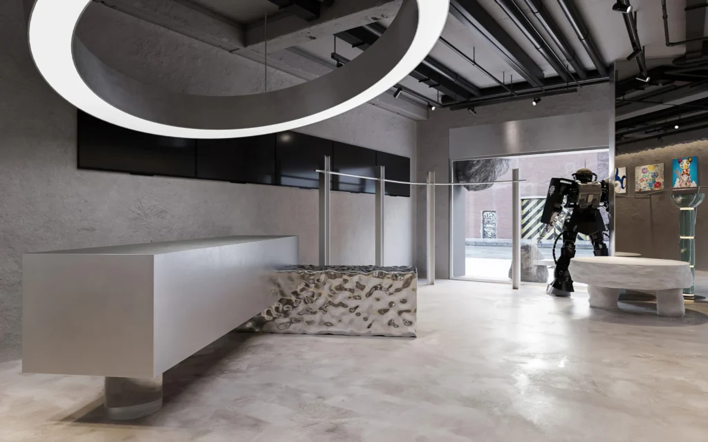 HOMESEE Wabi Sabi High-End Fashion Store Commercial Interior Design commercial interior case image 07