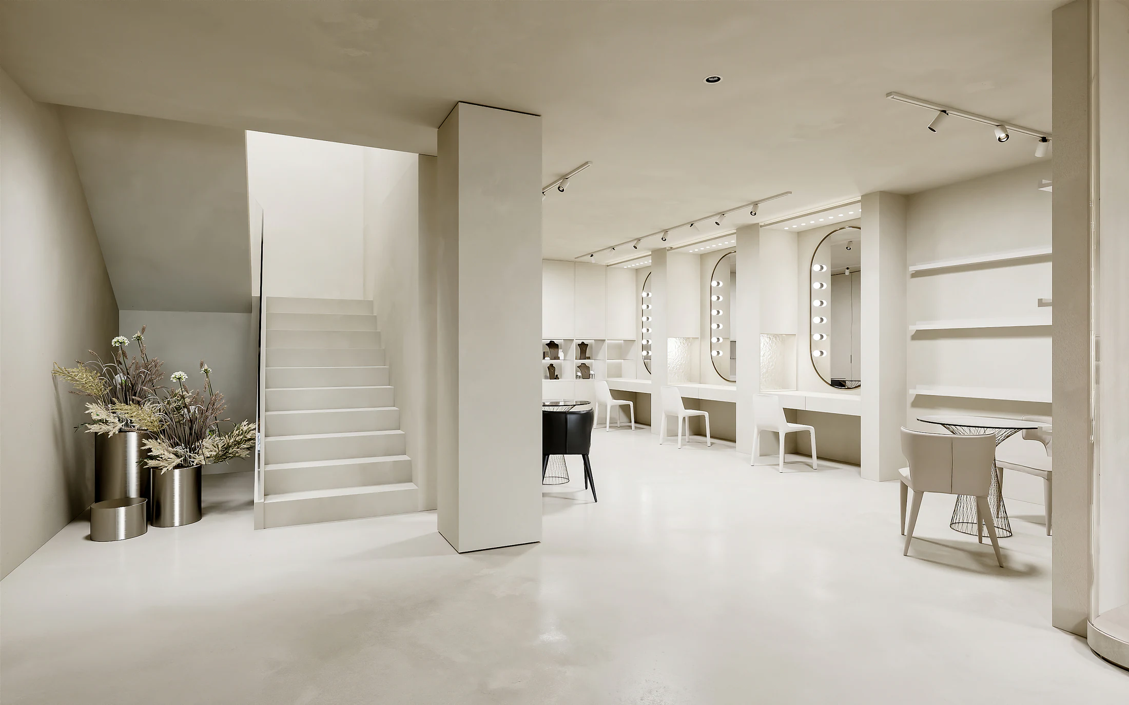 HOMESEE Friend Bridal Boutique Commercial Interior Design commercial interior case image 03