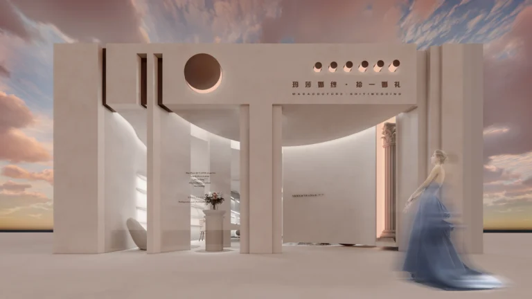 HOMESEE Touch And Feel Bridal Flagship Store Commercial Interior Design