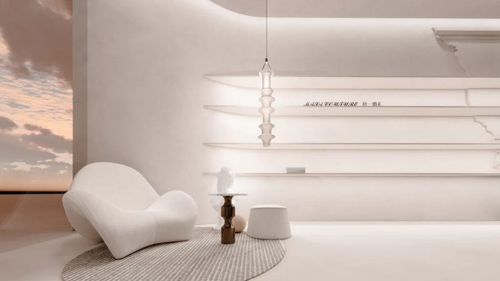 HOMESEE Touch And Feel Bridal Flagship Store Commercial Interior Design commercial interior case image 06