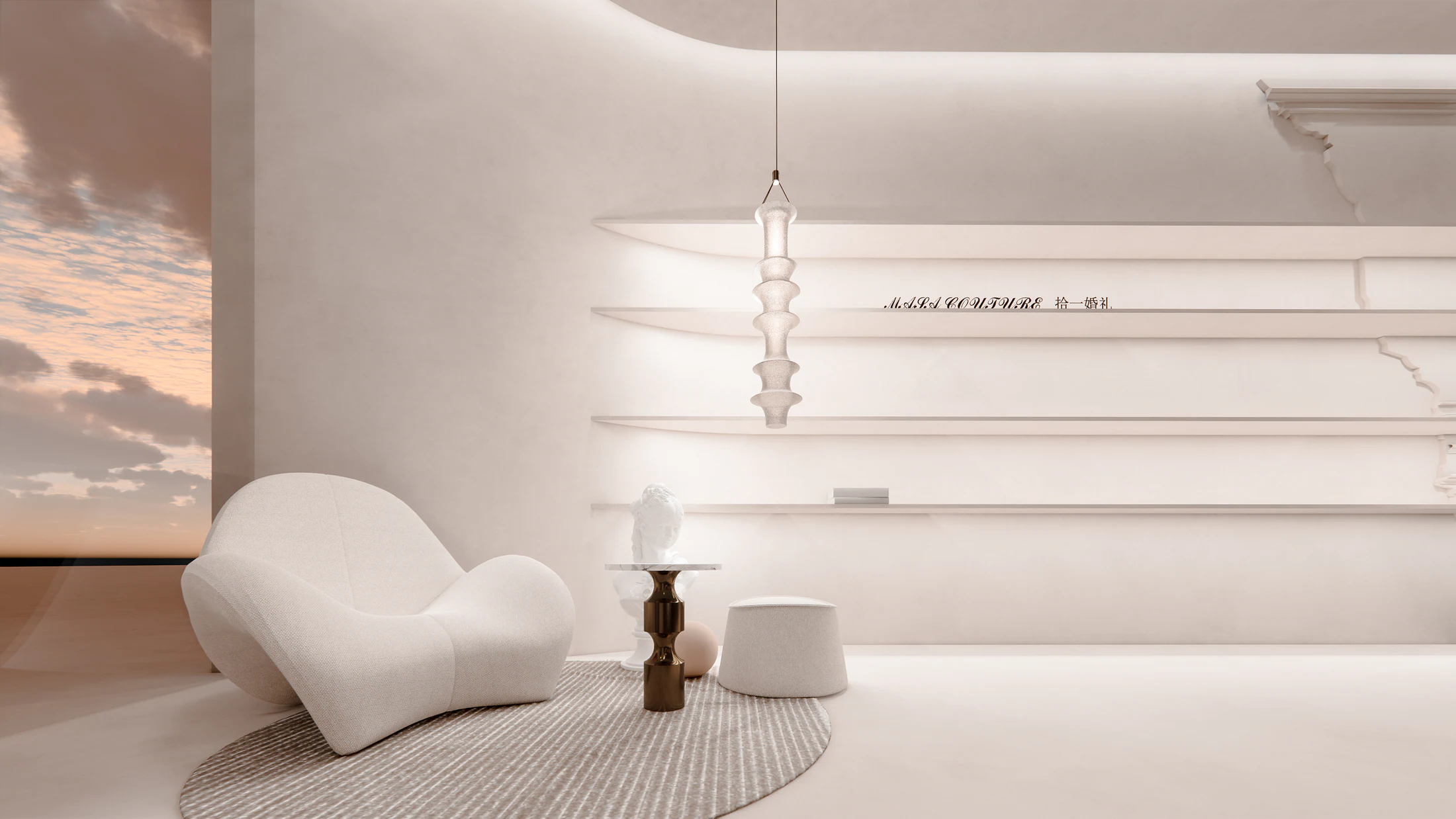 HOMESEE Touch And Feel Bridal Flagship Store Commercial Interior Design commercial interior case image 06