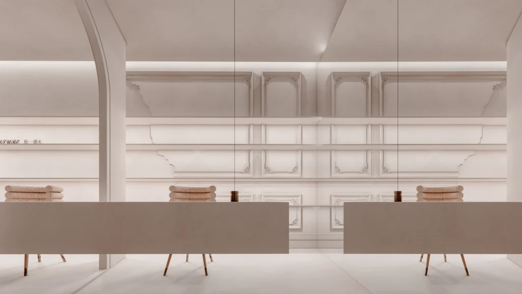 HOMESEE Touch And Feel Bridal Flagship Store Commercial Interior Design commercial interior case image 07