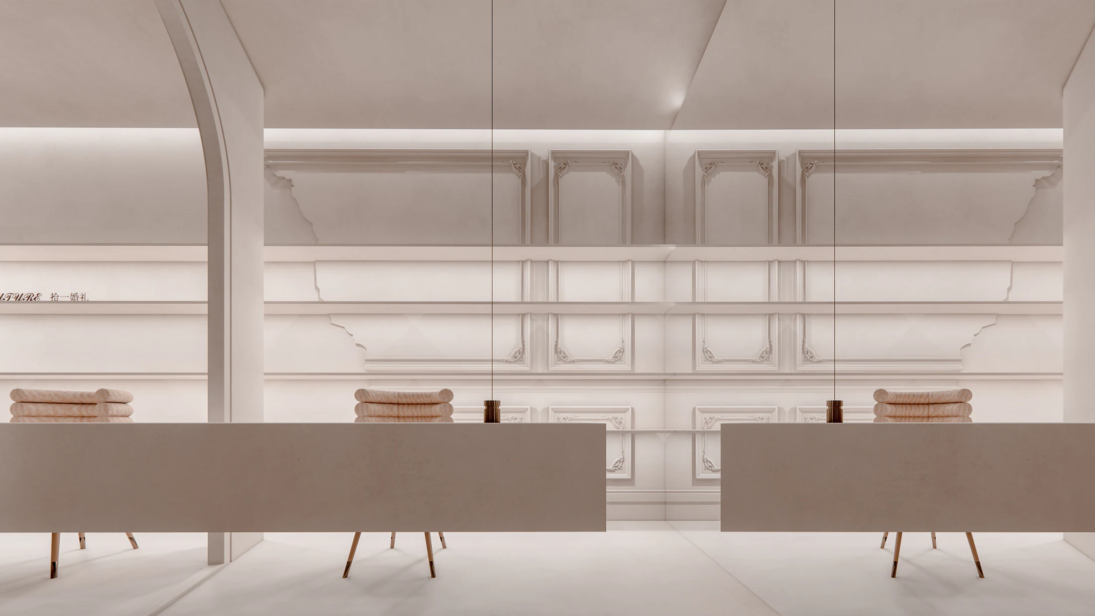 HOMESEE Touch And Feel Bridal Flagship Store Commercial Interior Design commercial interior case image 07