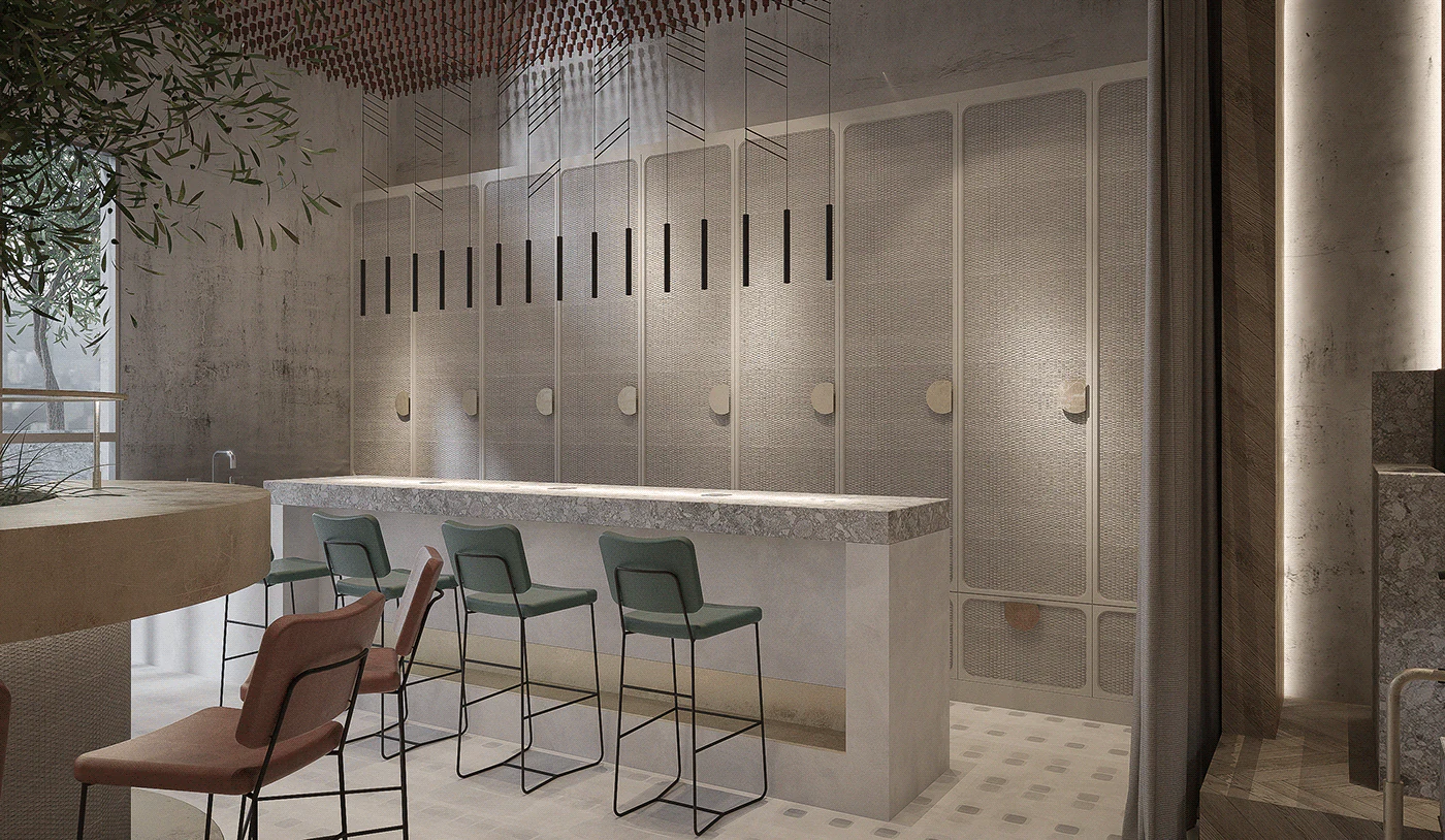 HOMESEE MIKA Nail And SPA Commercial Interior Design commercial interior case image 07
