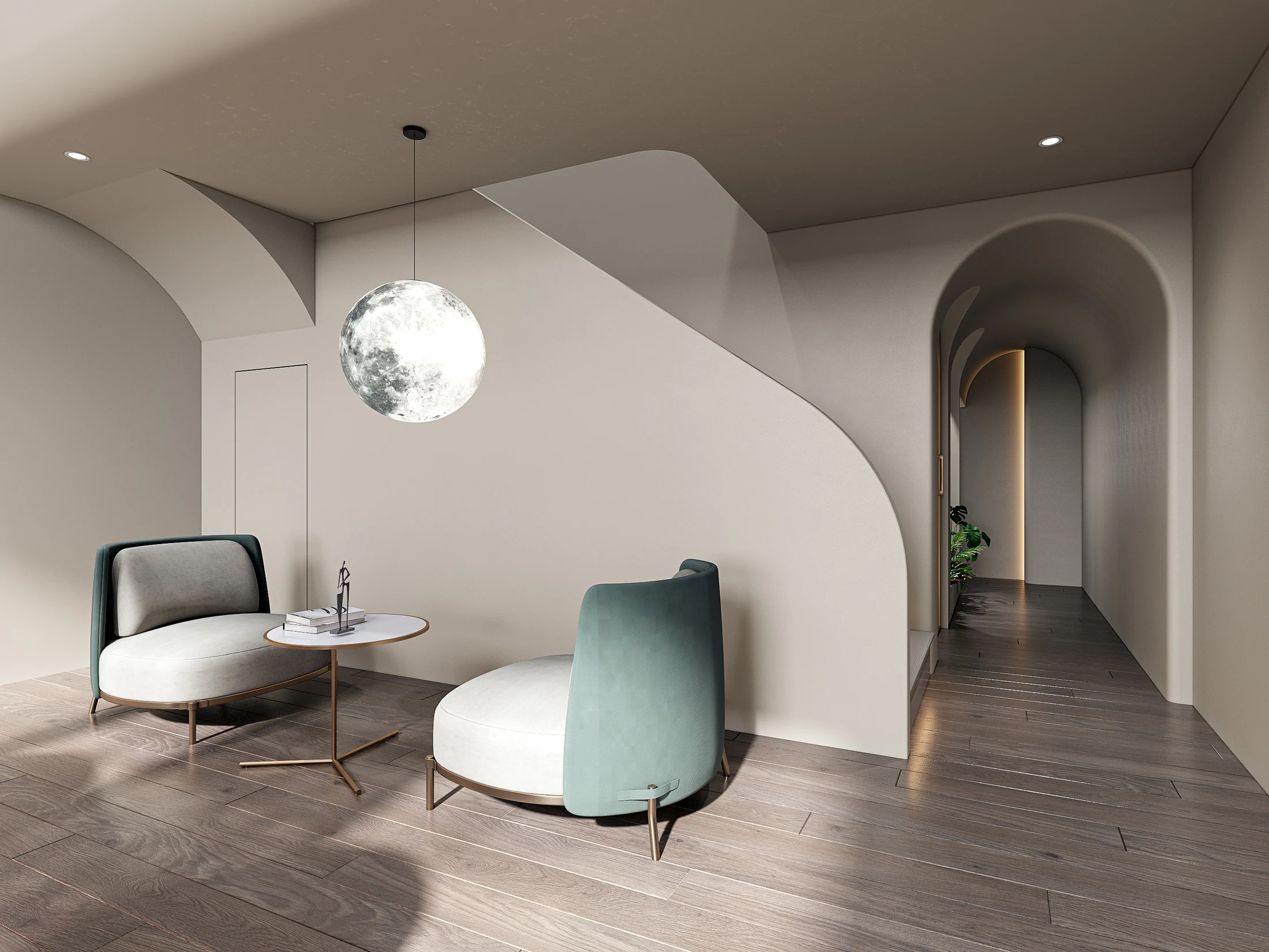 HOMESEE Nordic Beauty Salon Commercial Interior Design commercial interior case image 05