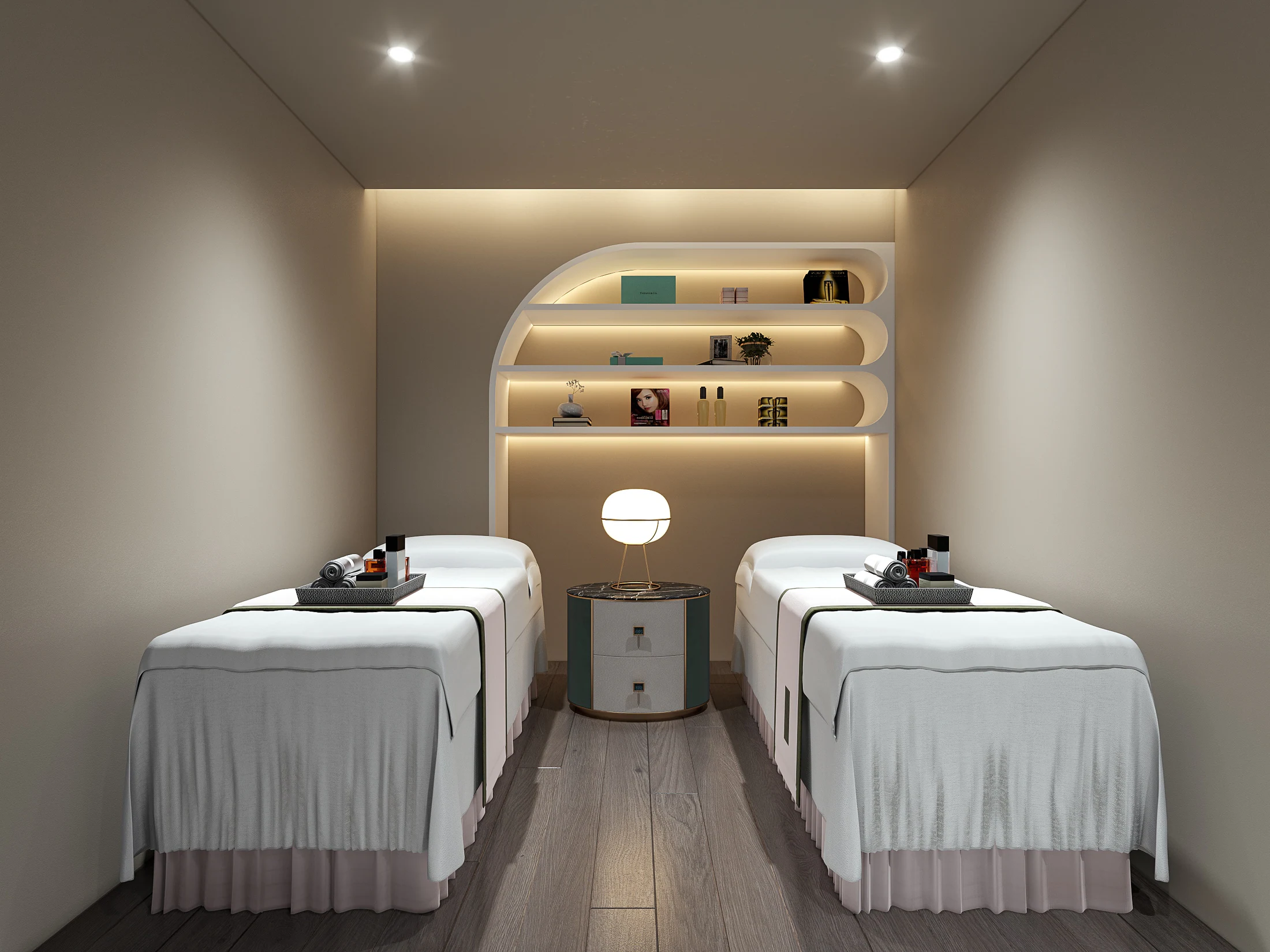 HOMESEE Nordic Beauty Salon Commercial Interior Design commercial interior case image 06