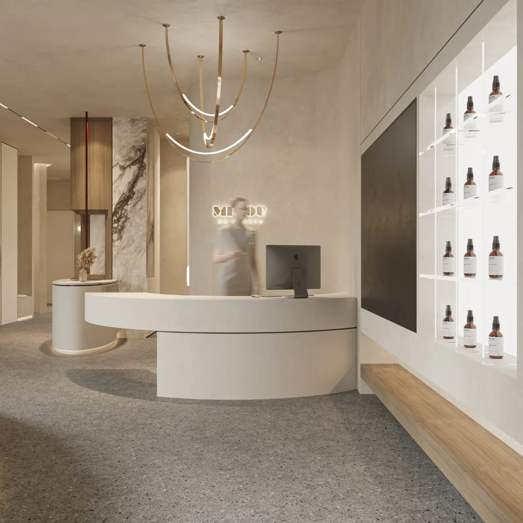 HOMESEE Skin Management Center Commercial Interior Design