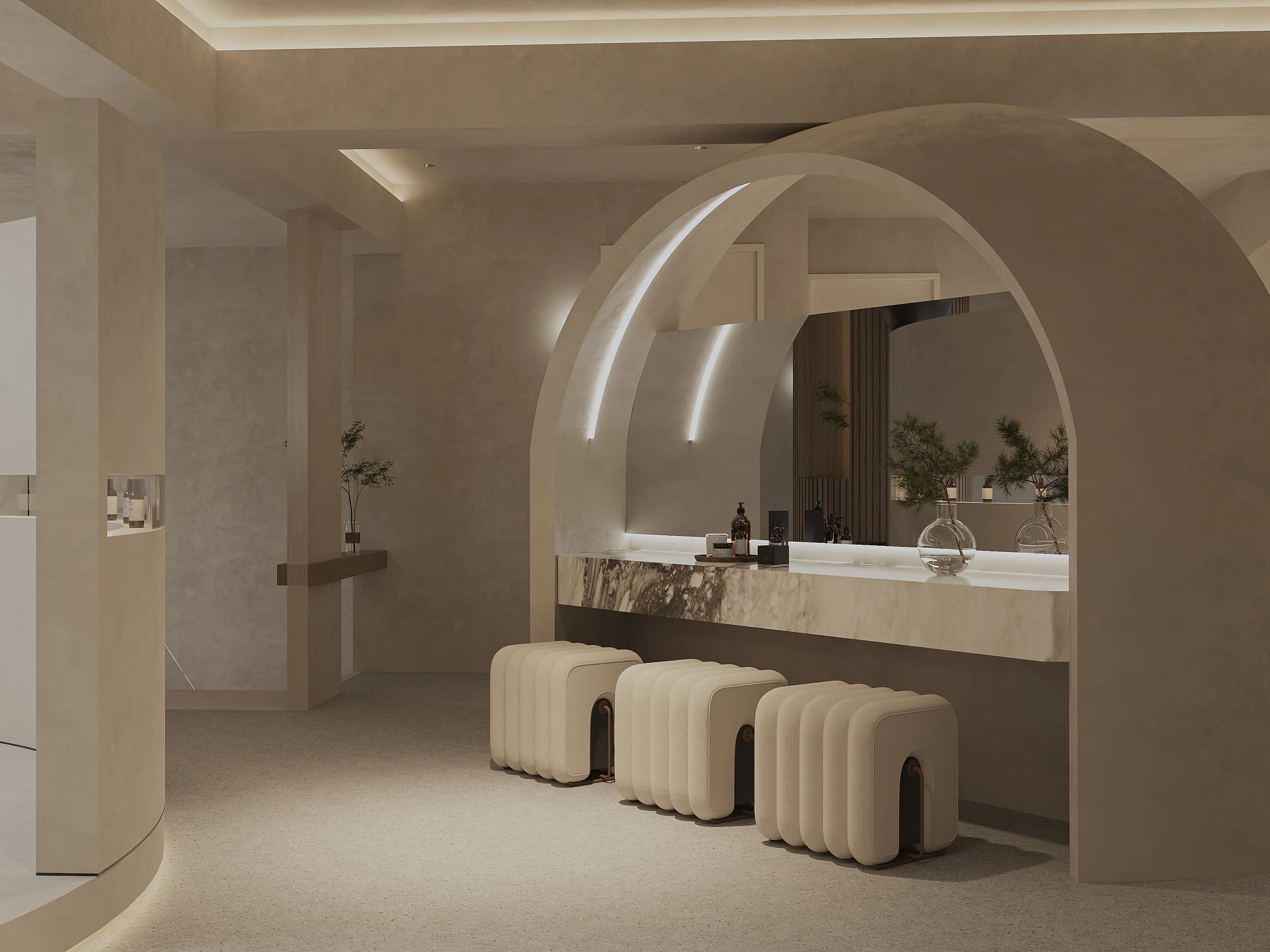 HOMESEE Skin Management Center Commercial Interior Design commercial interior case image 04