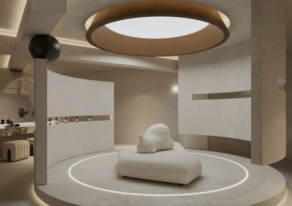 HOMESEE Skin Management Center Commercial Interior Design commercial interior case image 05