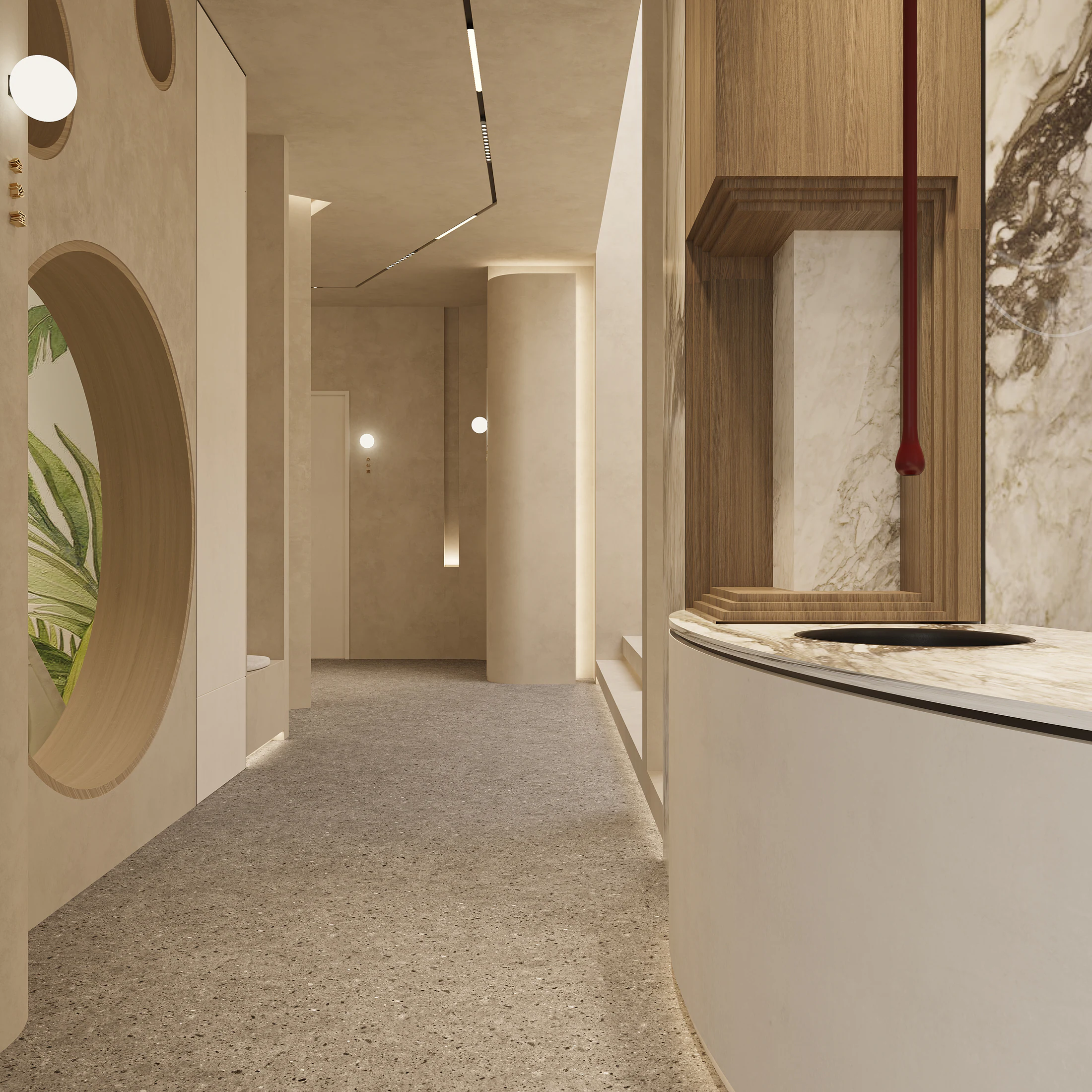 HOMESEE Skin Management Center Commercial Interior Design commercial interior case image 06