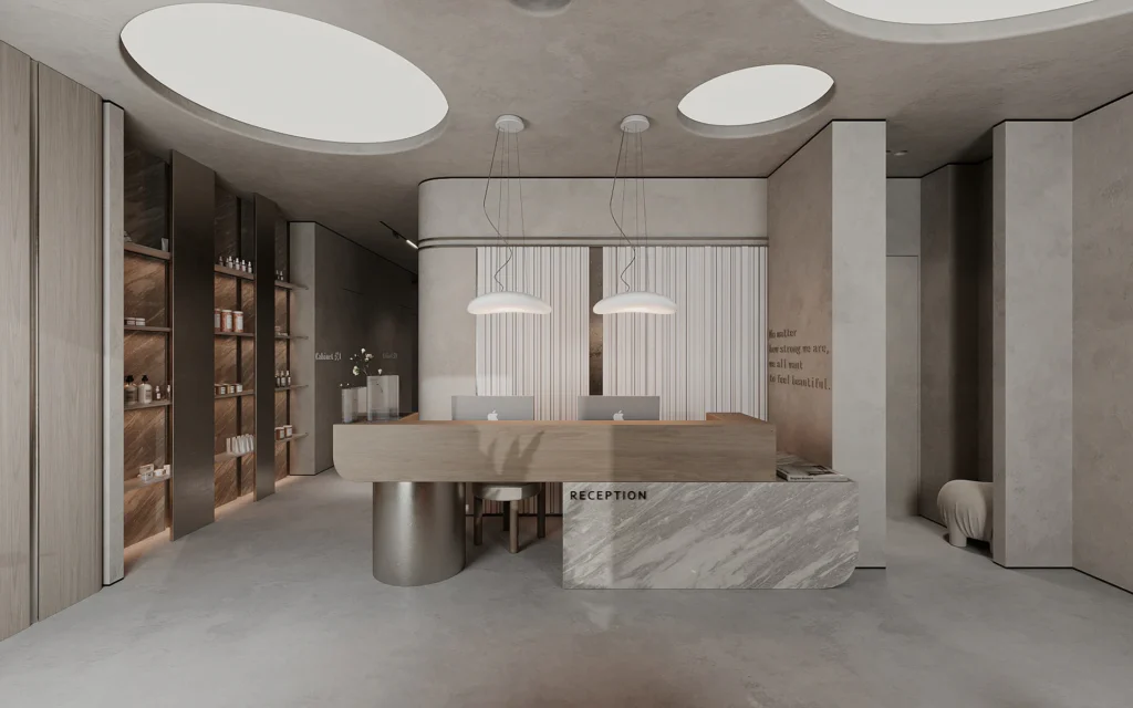 HOMESEE Salon Beauty Commercial Interior Design